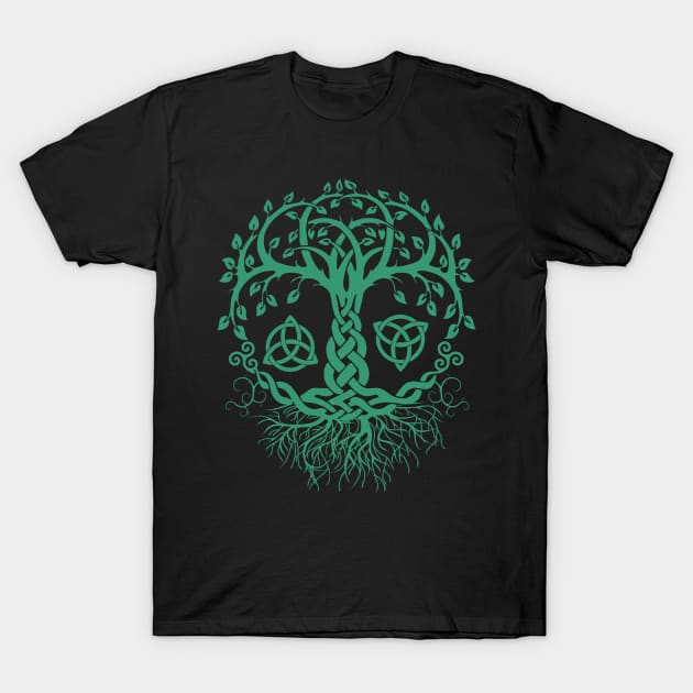 CELTIC TREE OF LIFE - PAGAN, VIKING, CELTIC AND DRUIDISM T-Shirt by Tshirt Samurai